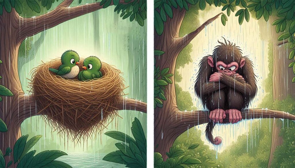 The Bird and the Monkey