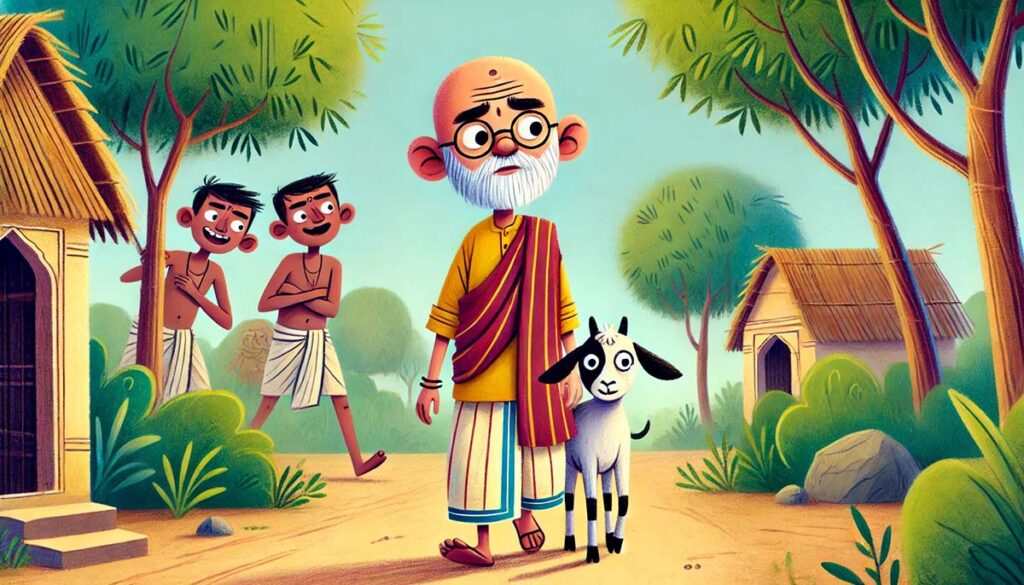 The Brahmin and the Goat