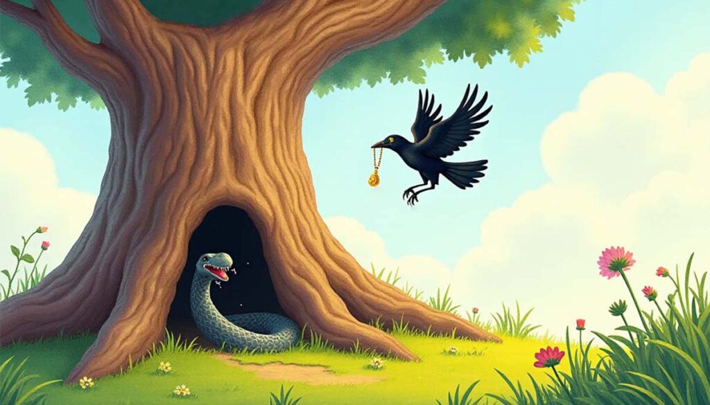 The Crow and Serpent