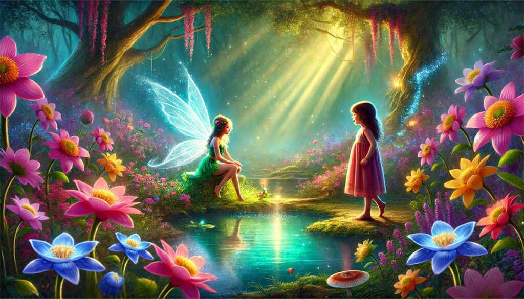 magical garden of fairies