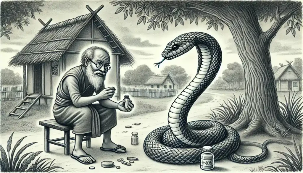 The Old Man and the Snake